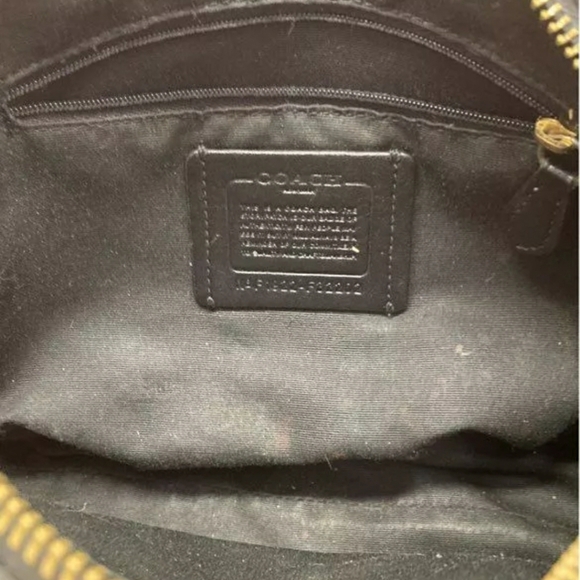 COACH Designer Black 2 way Mini Bennett Satchel Doctor Bag Purse Handbag - Picture 8 of 8